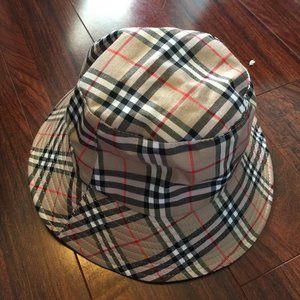 Chez Abbey Checkered Bucket Hat